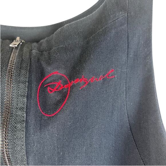 Desigual Delia Abstract Mini Sheath Cocktail Dress Y2K Twee Artsy EU 40 (8/10) - Picture 6 of 12